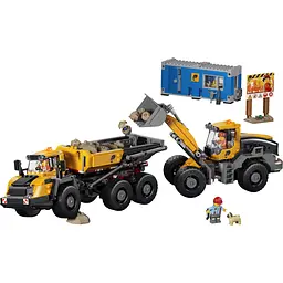 Конструктор LEGO City Самоскид і фронтальний ковшовий навантажувач (60494) - мініатюра 6