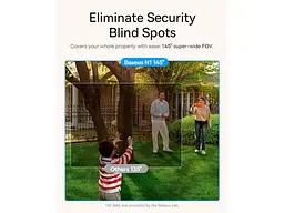 IP-камера відеоспостереження BASEUS Security N1 Outdoor Camera 2K White (S0ST002130) - мініатюра 11