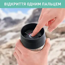 Термочашка Tefal Travel Mug Classic Twist 360 мл зелена (N2024310) - мініатюра 7