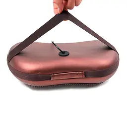 Масажер подушка з вібрацією для дому та машини Massage Pillow UKC QY-8028 з підігрівом для спини - мініатюра 3