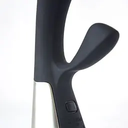 Вібратор-кролик Kiiroo Ohmibod Fuse 18 см чорний - мініатюра 2