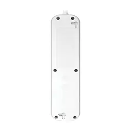 Мережевий подовжувач Defender E450 5.0 m 4 роз white (99227) - мініатюра 3