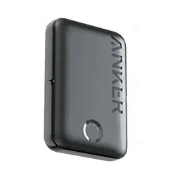 Магнітний Magsafe повербанк Anker A1618 5000 mAh для iPhone з підставкою для телефону чорний - мініатюра 3
