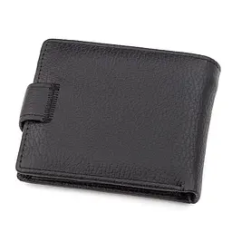 Чоловічий гаманець ST Leather 18316 (ST114) чорний шкіряний - мініатюра 6
