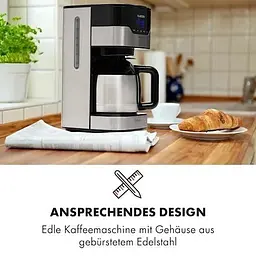 Кавоварка Klarstein Arabica EasyTouch Control (10032772) - мініатюра 2