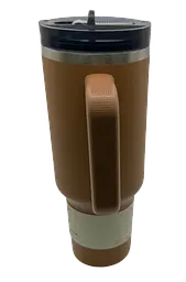 Термос термочашка Stanley Quencher ProTour Flip Straw Tumbler з нержавіючої сталі Caramel Brown 1,18 л KT7001976 - мініатюра 7