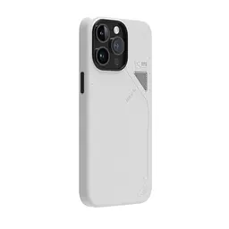 Еко чохол Aulumu A15 Vegan Leather Case White для iPhone 15 Pro - мініатюра 4