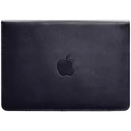 Шкіряний чохол-конверт BlankNote на магнітах для MacBook Pro 16" Темно-синій
