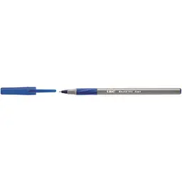 Ручка кулькова "BIC" Round Stic Exact /918543/ /879/ синя (20 штук упаковка) - мініатюра 3