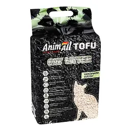 Соєвий наповнювач для котячого туалету AnimAll Тофу, класичний, 6 л - мініатюра 2