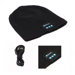 Шапка із вбудованими bluetooth навушниками SPS Hat BT ∙ Портативна колонка-шапка Bluetooth music hat - мініатюра 5