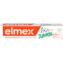 Дитяча зубна паста Elmex Junior від 6 до 12 років 75 мл (4007965560606) - мініатюра 3