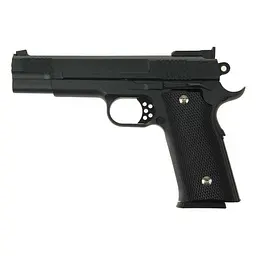 Страйкбольний пістолет Galaxy "Браунінг Browning HP" G20 метал чорний - мініатюра 3
