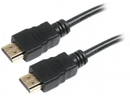 Кабель HDMI (M) - HDMI (M), 1 м, чорний, Maxxter, V1.4 (VB-HDMI4-1M)