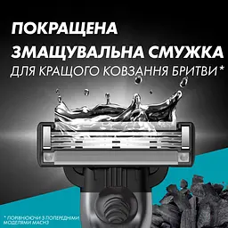 Змінні картриджі для гоління Gillette Mach3 Charcoal 8 шт. - мініатюра 7