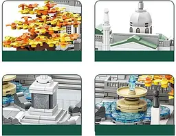 Конструктор Архітектура Wange 3D Трафальгарська площа Лондон Trafalgar Square для дітей та дорослих 3Д 1245 деталей - мініатюра 4