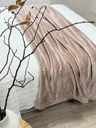 Плед Ecotton 220х240 см Well Soft світло-рожевий пудровий (14-1305 Mushroom) (24926)