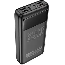 Універсальна мобільна батарея Hoco DB81 Apollo 65W 30000mAh Black (6942007637749) - мініатюра 4