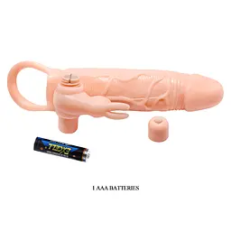 Насадка на пеніс BAILE BRAVE MAN 10 Vibraton Baile BI-026225Z 102752 - мініатюра 3