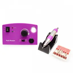 Фрезер для манікюру та педикюру 25000 оборотів Фіолетовий Nail Polisher DM-211 - мініатюра 2