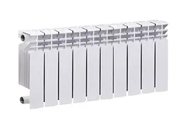 Радіатор секційний Koer 110 Bimetal-350 Maxi KR4937, Білий