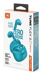 Бездротові навушники JBL Tune Flex 2 JBLTFLEX2TQE Turquoise - мініатюра 9