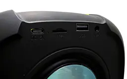 Портативна Bluetooth-колонка SY-308 з FM-радіо та акумулятором Жовта - мініатюра 5