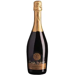 Вино ігристе Casa Farive Prosecco Brut DOC біле брют 0.75 л 