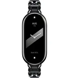 Ремінець для фітнес-браслета Xiaomi Smart Band 8 Chain Strap ланцюжок чорний BHR7298CN - мініатюра 3