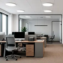LED панель Videx PBR600 48W 3000-4000-6000K 230V кругла (VL-PBR600-48CW) - мініатюра 15