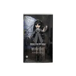 Лялька Monster High колекційна Венздей у шкільній формі (HXJ04) - мініатюра 6