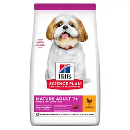 Сухий корм Hill’s SP Mature Adult 7+ Small&Mini для зрілих малих і міні собак від 7 років з куркою 3 кг