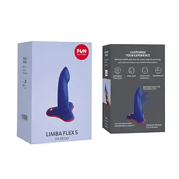 Фалоімітатор Fun Factory Limba Flex S 12 см синій - мініатюра 8