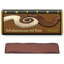 Шоколад Zotter Boozy Chocolate Mousse чорний органічний 70 г - мініатюра 3