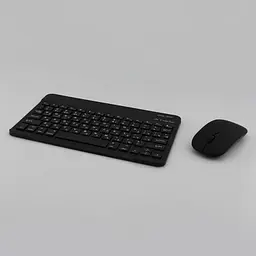 Комплект клавіатура з мишкою mouse&keyboard kit Чорний, бездротові ведмедики та клавіатура для ПК, ноутбука - мініатюра 4