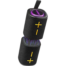Акустична система 1.0 Defender Union 20Вт BT/USB/TF/AUX/2-in-1/RGB чорна - мініатюра 8
