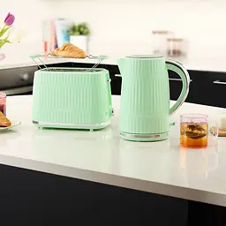 Тостер Russell Hobbs Eden 800 Вт пластик підігрів розморожування фісташковий - мініатюра 8