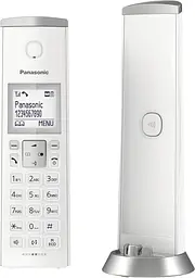 Дизайнерський бездротовий телефон Panasonic KX-TGK222 з автовідповідачем, блокуванням викликів та режимом Не турбувати білий - мініатюра 2