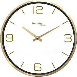 Годинник настінний Technoline WT7280 Gold (WT7280)