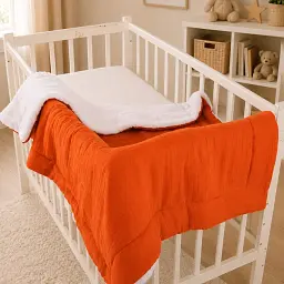 Плед дитячий MirSon Teddy Muslin Terracotta 110х140 см (2200013892816)