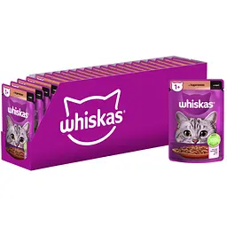Вологий корм для котів Whiskas з індичкою в соусі 85 г - мініатюра 2