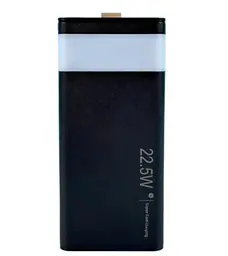 Універсальна мобільна батарея 30000 mAh, TUGII Y53, Black, 22.5 Вт WUW teh0027616