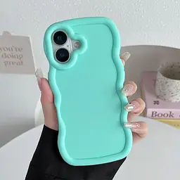 Чохол TPU Ripple для Apple iPhone 16 Plus (6.7) Turquoise - мініатюра 2