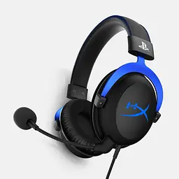 Ігрова гарнітура HyperX Cloud для PS4 3.5 мм Black/Blue (HX-HSCLS-BL/EM) - мініатюра 4