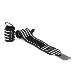 Бинти для зап'ясть (кистьові бинти) Cornix Wrist Wraps XR-0194 Black/White