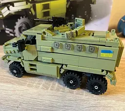 Конструктор XingBao Військовий Вантажівка KrAZ Fiona XingBao 481 Деталей - мініатюра 6