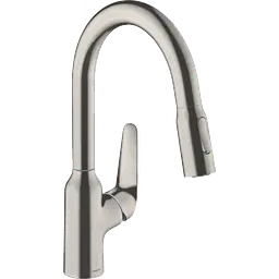 Змішувач Hansgrohe M42-H180 для кухні з висувним виливом Stainless Steel Finish 71801800 Нержавіюча сталь