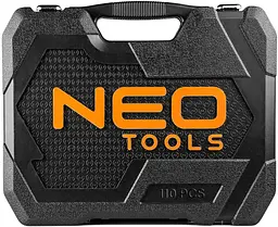 Набір інструментів Neo Tools 1/2", 1/4", CrV 110 шт - мініатюра 3