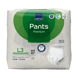 Підгузки-трусики для дорослих ABENA Pants Premium L3 (2400 мл) - мініатюра 3