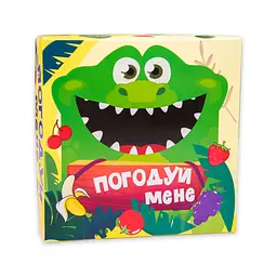 Настільна гра "Погодуй мене - крокодил" Strateg 30379 інструкція 20 фішок, рулетка